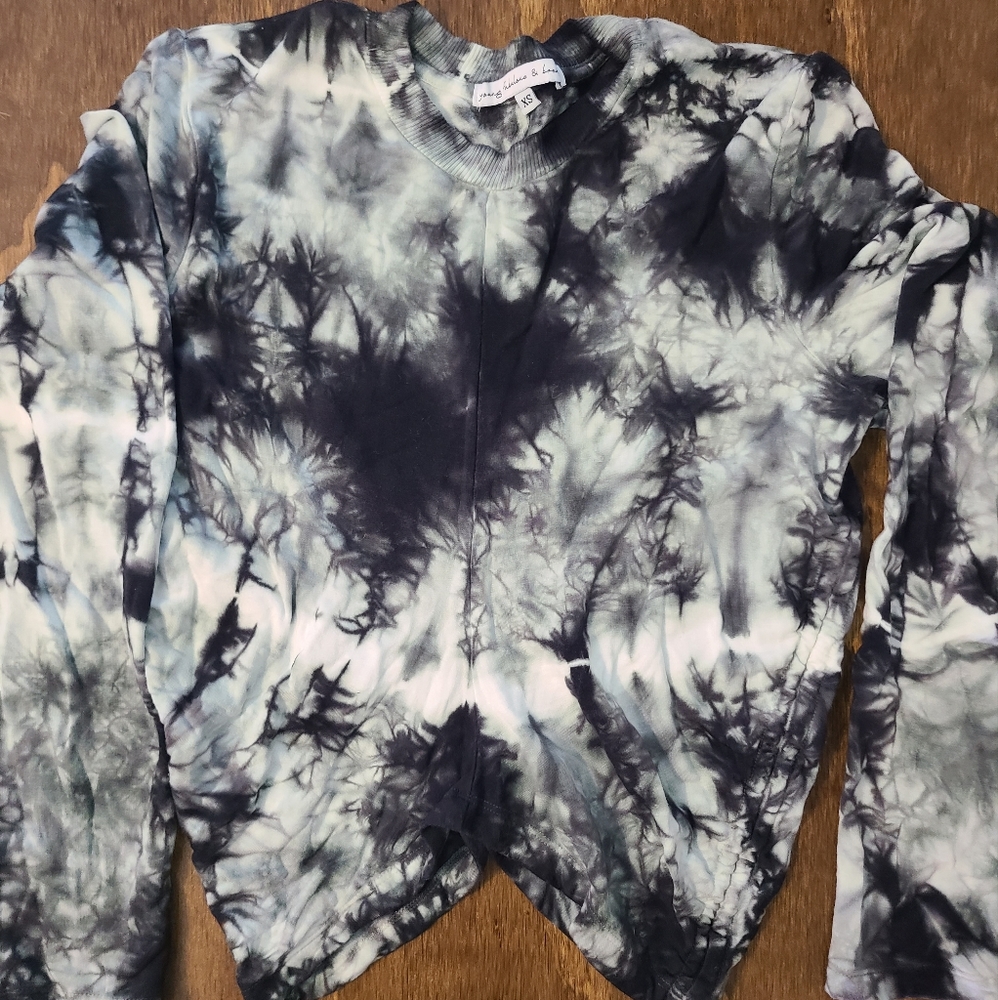 Young Fabulous and Broke cinch side crop top
